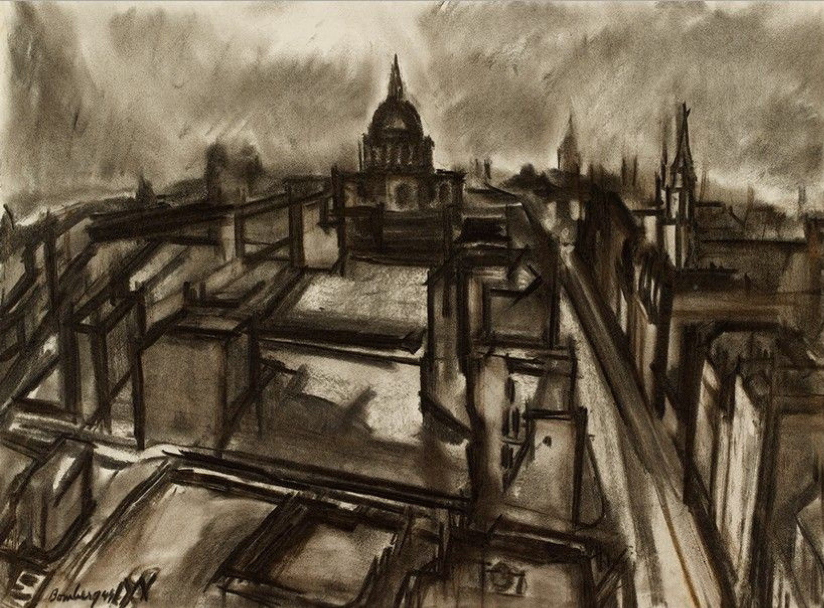 Original David Bomberg Art for Sale Oakham Fine Art Gallery